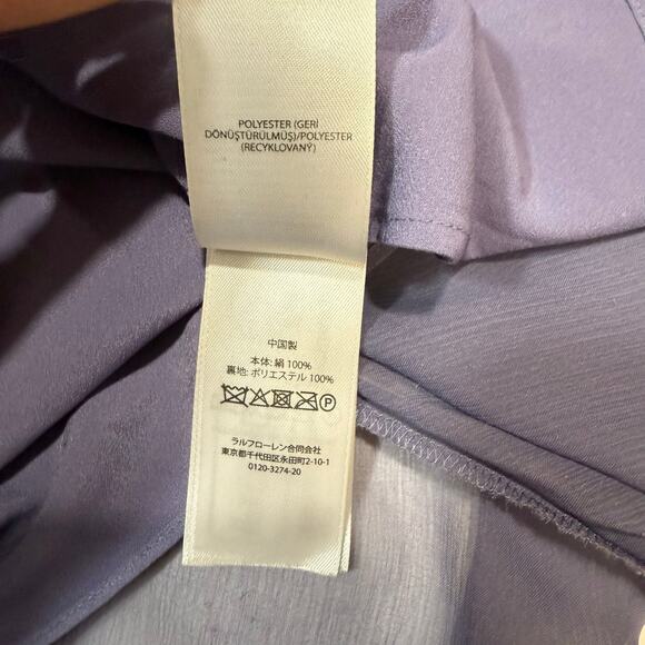 Polo Ralph Lauren Amla purple Midi Skirt size 4 - Picture 6 of 10